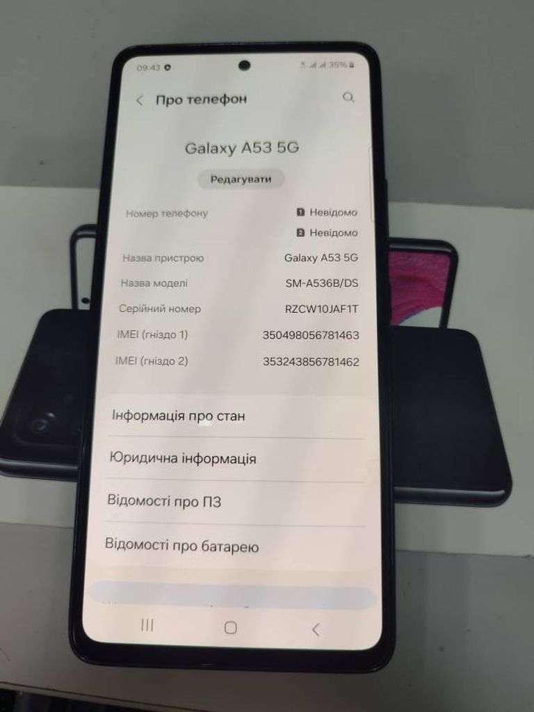 Samsung a536b galaxy a53 5g 6/128gb