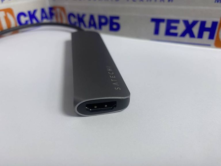 Satechi type-c slim multiport adapter 4k Код:01-200347192. Изображение 5