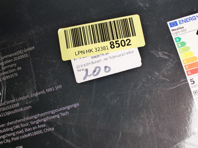 Світлодіодна стрічка Mexllex 30 метрів LED RGB Bluetooth комплект Код:null. Зображення 4