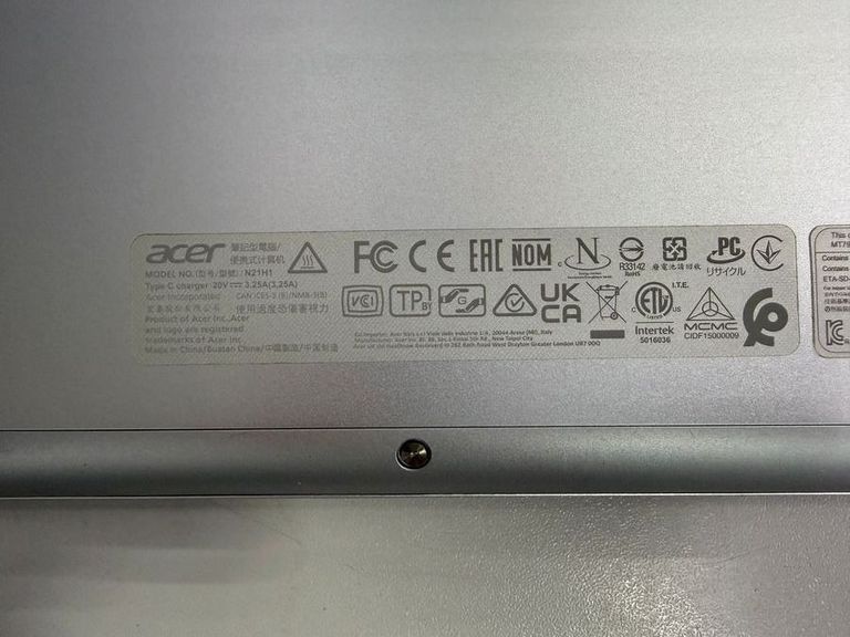 Acer 16/ryzen 5 5625u ddr4/8gb ddr2/ssd 512 gb/*інтегрована Код:01-200625253. Изображение 6