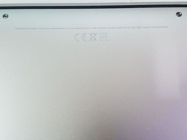Apple macbook air 13" 2020 a2179 core i3 1,1ghz/ram8gb/ssd256gb/intel iris plus graphics Код:01-200632002. Изображение 8