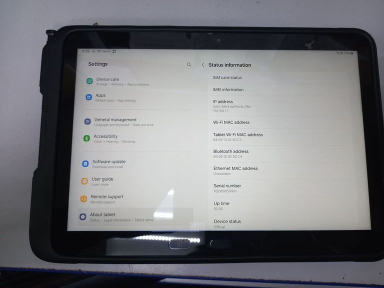 Розпродаж Samsung galaxy tab active4 pro 5g sm-t638u 4/64gb, продавець Техноскарб