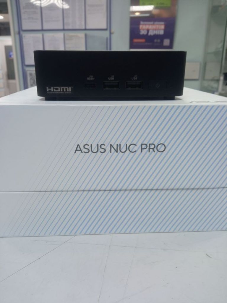 Объявление Asus nuv pro nuc14rvk intel core 3 100u /ram16gb/ssd256gb/intel hd Б/У