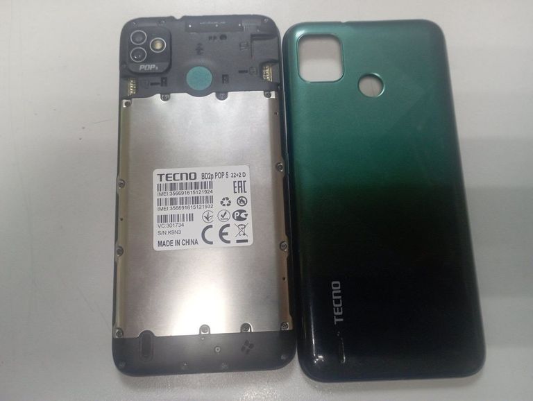 Купити Tecno pop 5 2/32gb Б/У
