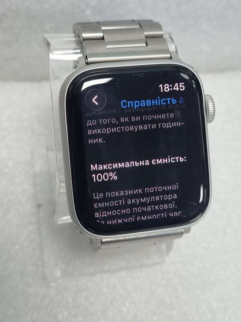 Apple watch se 2 gps + cellular 44mm starlight alu. case w. starlight s. band s/m Код:01-200778174. Зображення 5