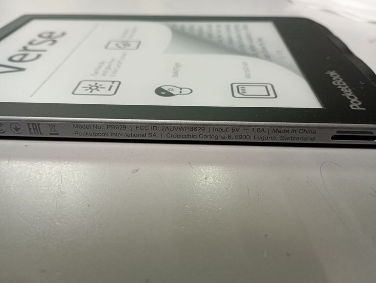 Pocketbook 629 Verse Mist Grey (PB629-M-CIS, PB629-M-WW) Код:01-200795571. Зображення 7