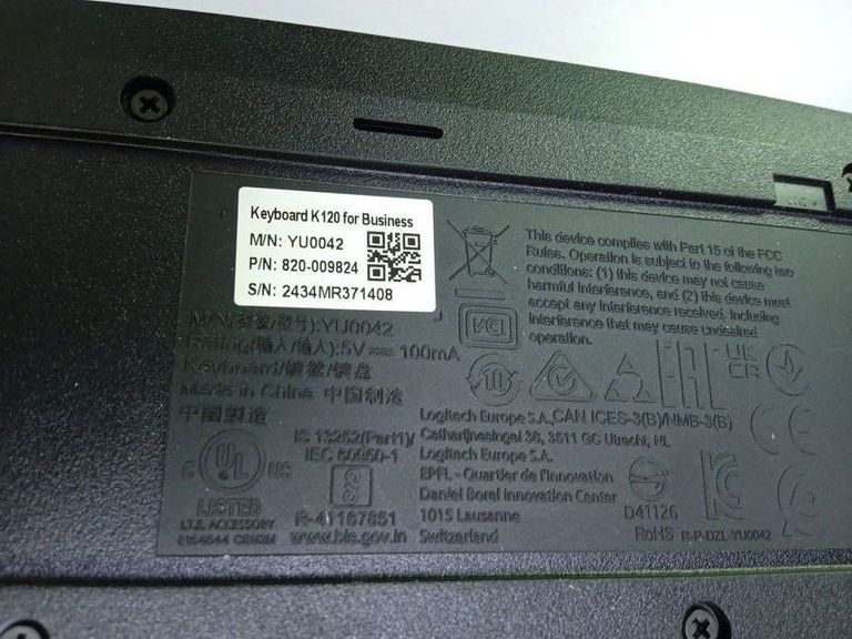 Купить Logitech k120 Б/У