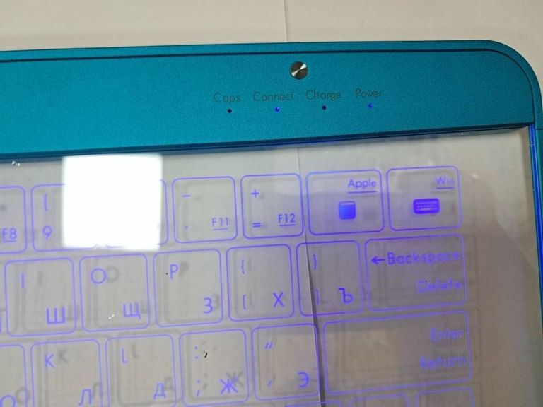 Bastron b9 wireless glass keyboard Код:01-200373198. Зображення 5