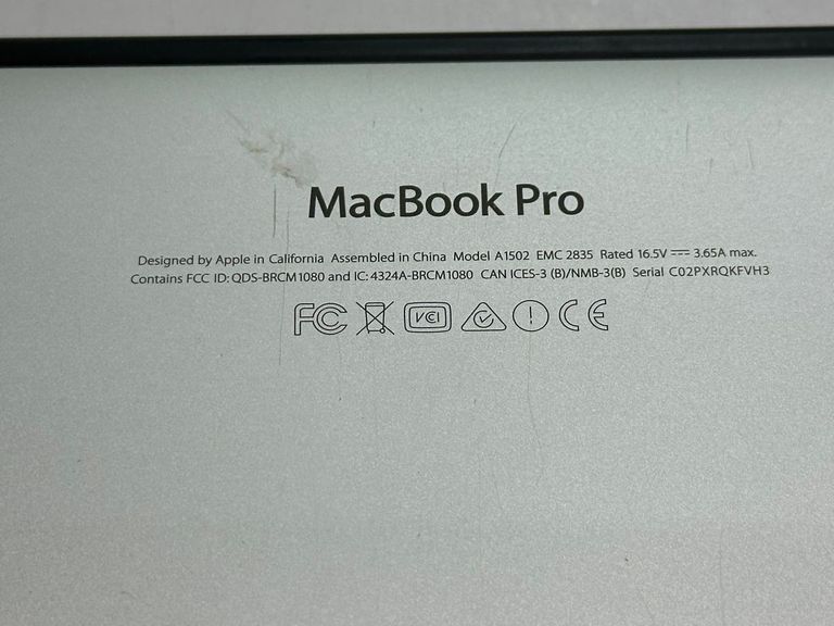 Apple macbook pro a1502 екр. 13,3/core i5 2,6ghz/ram8gb/ssd128gb/retina/intel iris Код:01-200833503. Зображення 5