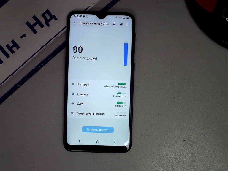 Объявление Samsung a105f galaxy a10 2/32gb Б/У