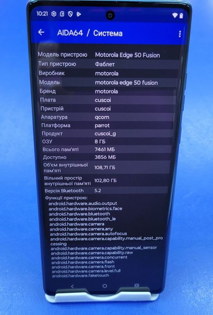 Motorola edge 50 fusion 8/128gb Код:01-200876448. Зображення 12