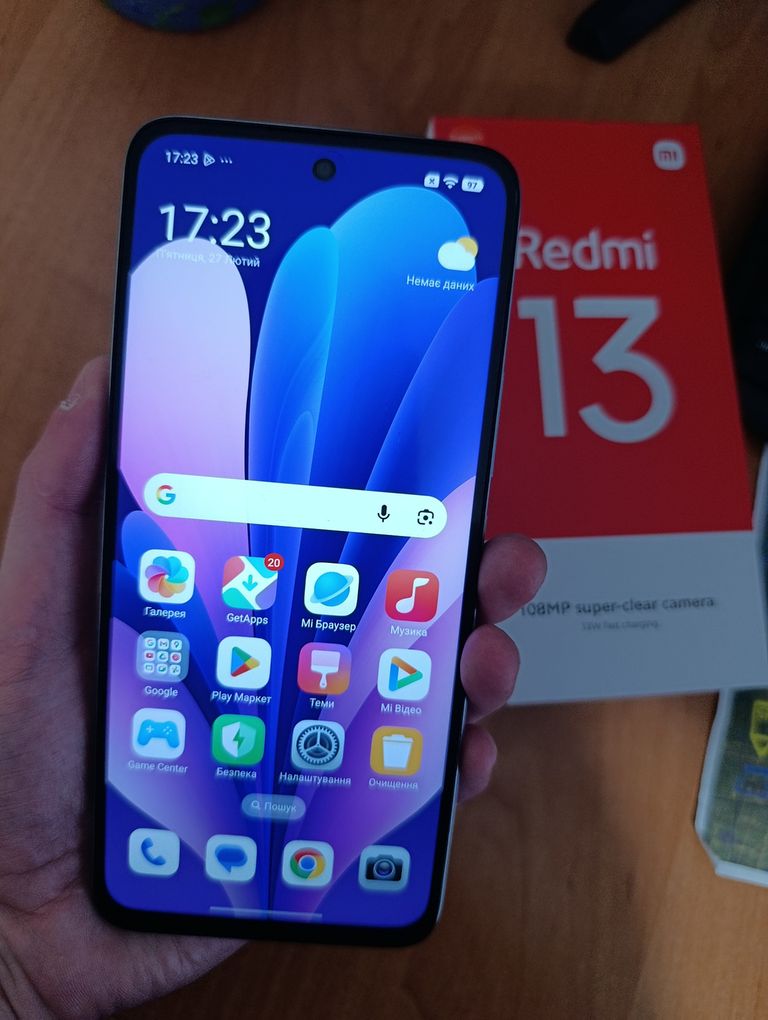 Купить Xiaomi Redmi 13 6/128GB Blue Б/У