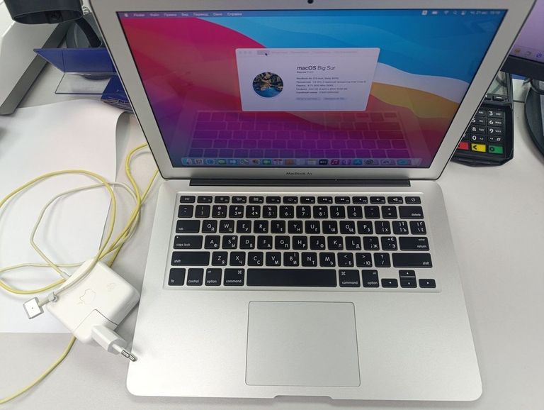 Apple macbook air 2015 a1466 13,3" core i5 1,6ghz/ram8gb/ssd128gb/intel hd graphics 6000 Код:01-200890920. Изображение 6