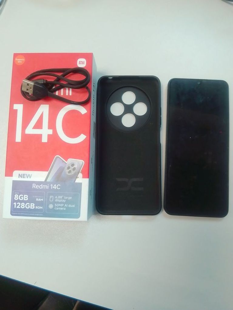 Объявление Xiaomi redmi 14c 4/128gb Б/У