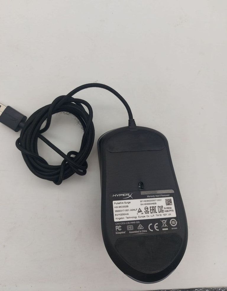 Объявление Hyperx pulsefire surge usb hx-mc002b Б/У