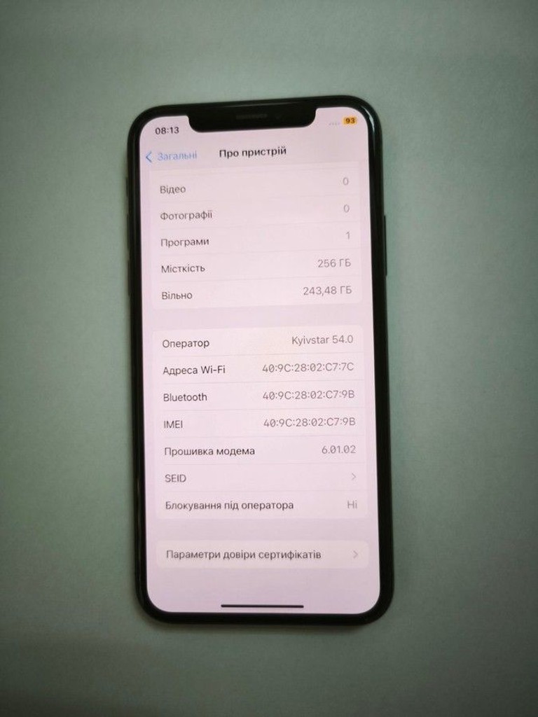 Дешево Apple iphone x 256gb з ломбарду