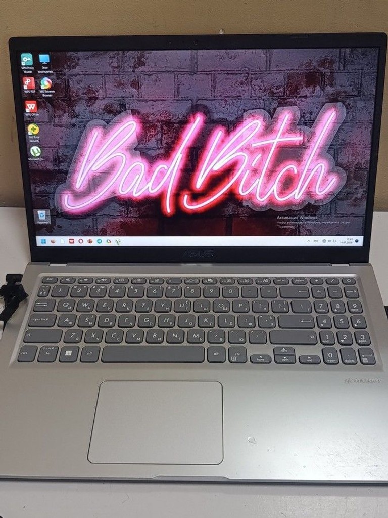 Купить Asus 15/pentium 7505 ddr4/8gb ddr4/hdd *відсутній/ssd 256 gb/*інтегрована Б/У