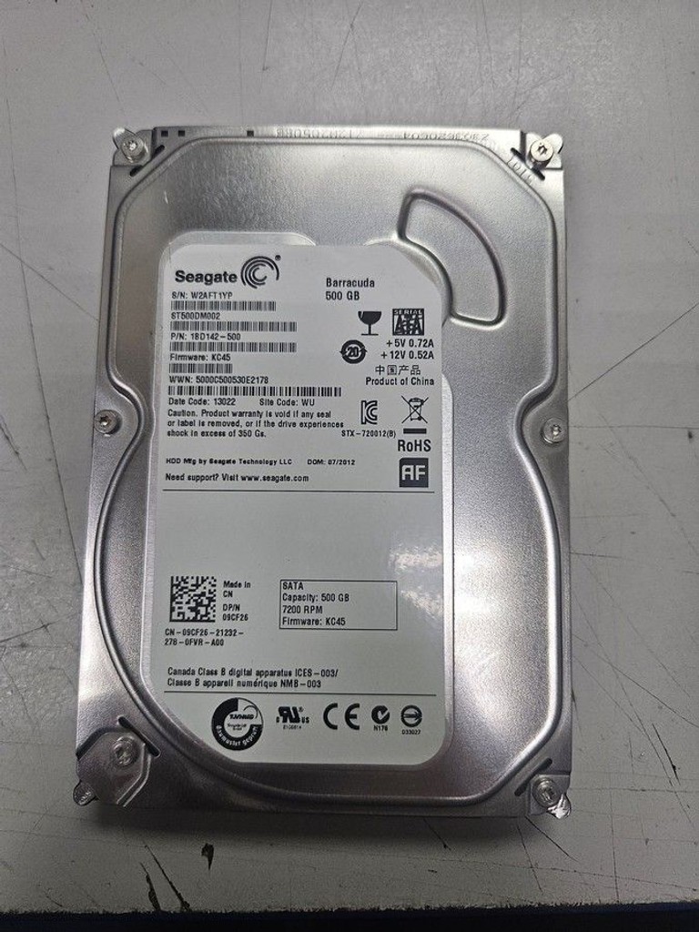 Купити Seagate barracuda 7200.12 st500dm002 500gb Б/У