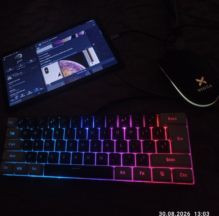 Keyboard Kama & Mouse Vinga Код:null. Изображение 5