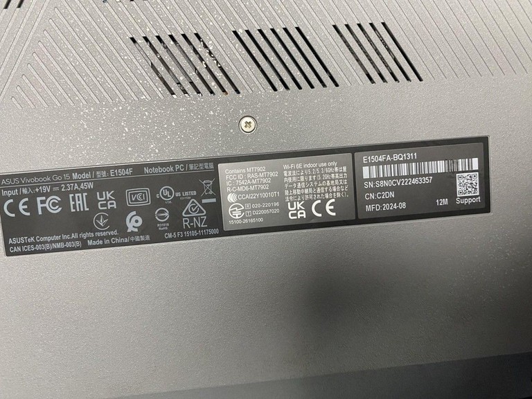 Купити Asus 15/ryzen 5 7520u ddr5/16gb ddr5/hdd 500 gb/ssd *відсутній/*інтегрована Б/У