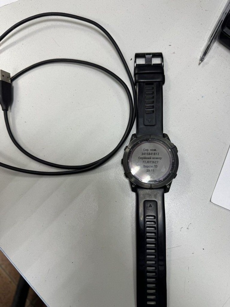 Garmin fenix 7x sapphire solar Код:01-200946355. Зображення 5