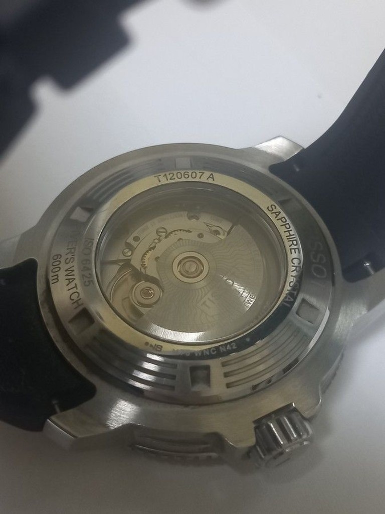 Tissot t120607a iso 6425 diver's watch 600m Код:01-201004249. Зображення 9