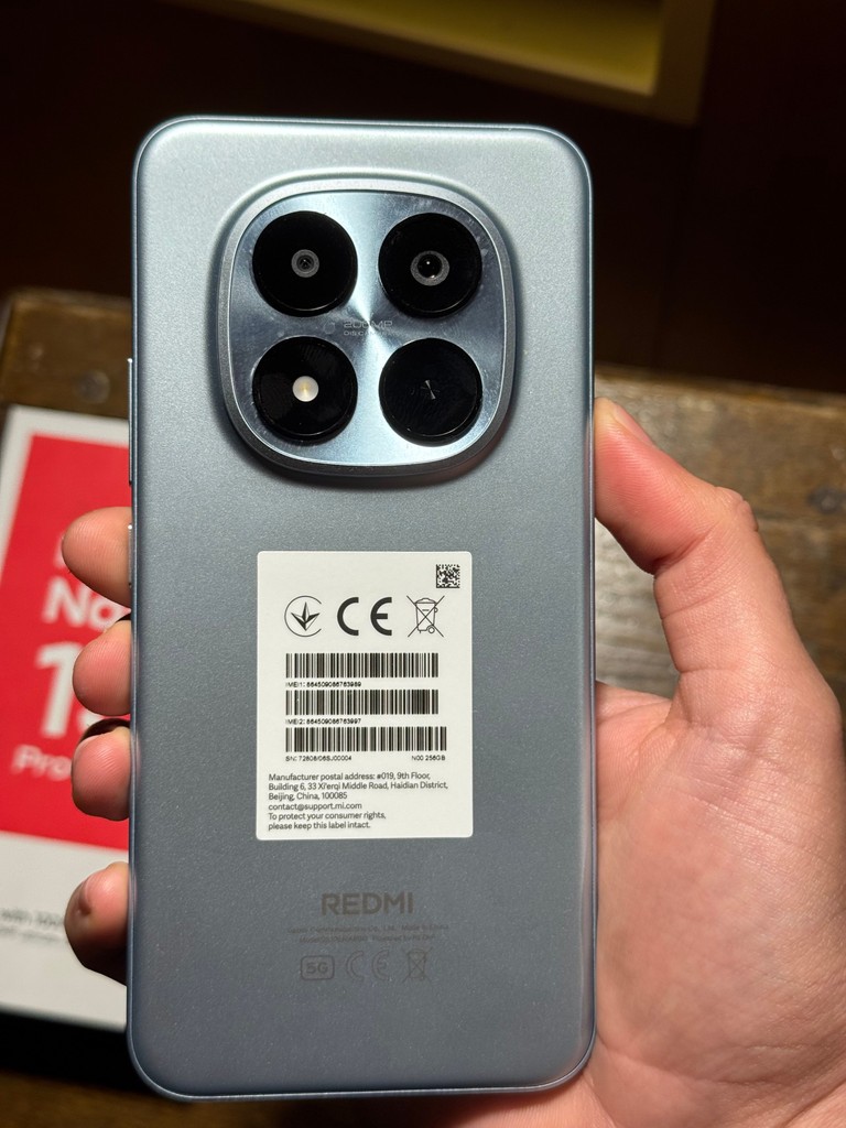 Купити Xiaomi Redmi Note 15 Pro+ 8/256GB Glacier Blue Б/У