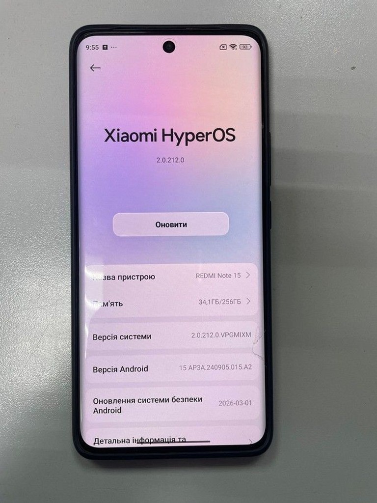 Купить Xiaomi Redmi Note 15 4G 8/256GB Black Б/У