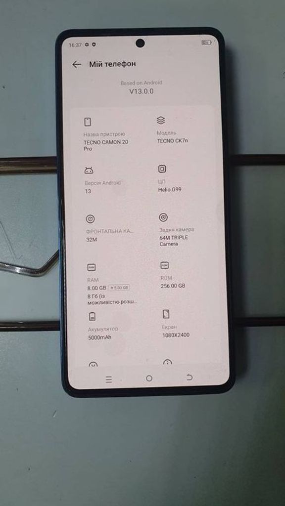 Tecno camon 20 pro ck7n 8/256gb