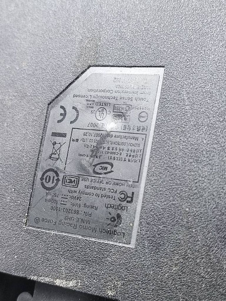 Logitech momo racing force Код:01-200440459. Изображение 5