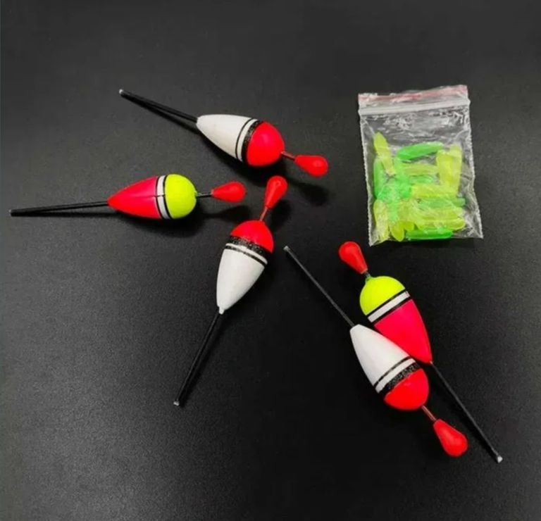 Купити Поплавці пластикові та дерев'яні 15 шт. в комплекті! Б/У