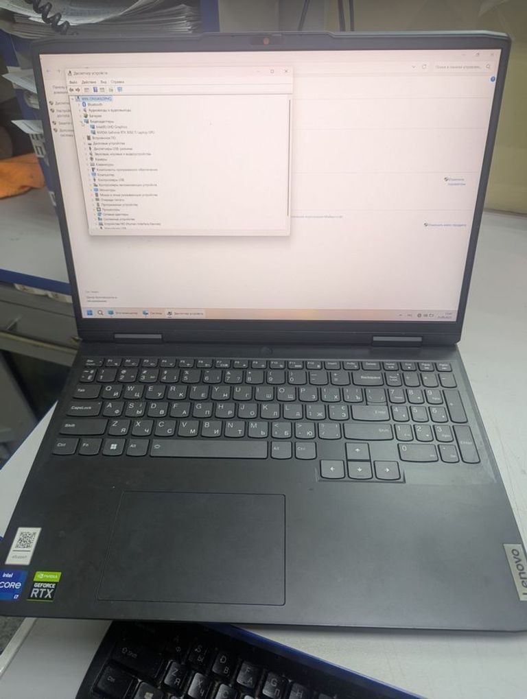 Купить Lenovo 16/core i7-12650h ddr5/16gb ddr5/hdd *відсутній/ssd 800 gb/geforce rtx3050ti 4gb Б/У