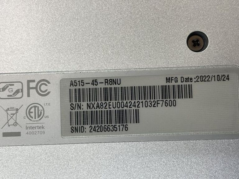 Дешево Acer 15/ryzen 3 5300u ddr4/8gb ddr4/hdd *відсутній/ssd 512 gb/*інтегрована з ломбарду