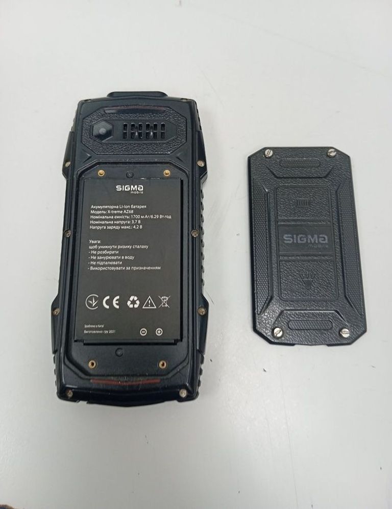 Оголошення Sigma mobile X-TREME AZ68 black-orange Б/У