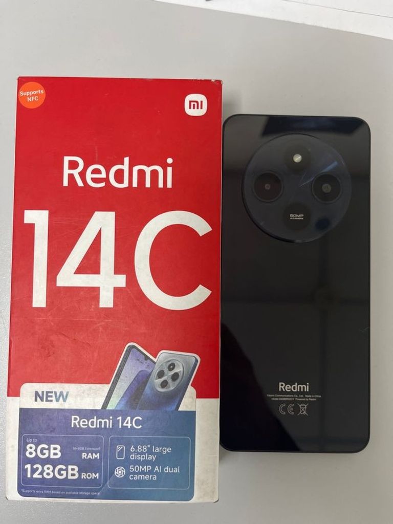 Купить Xiaomi Redmi 14C 4/128GB Midnight Black Б/У