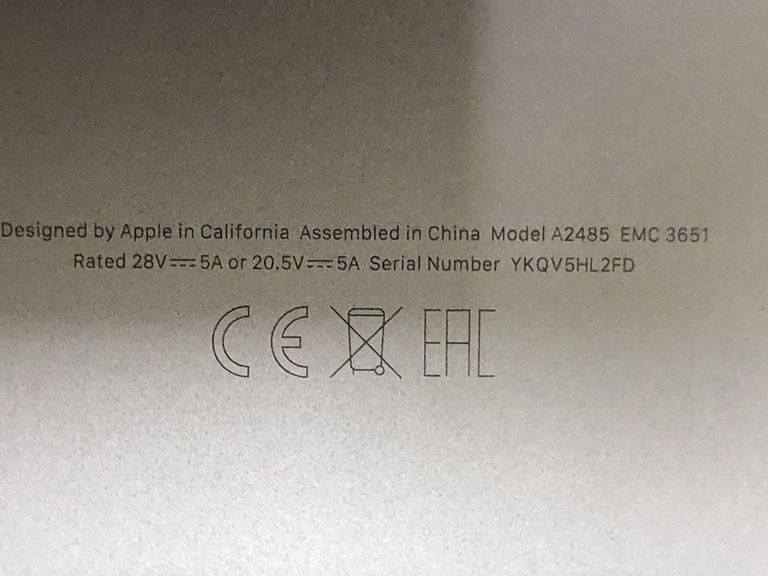 Apple 16,2/a2485/ m1 pro 10-cpu/ 16-gpu/ ram32gb/ ssd512gb/ retina xdr, truetone Код:01-200777972. Изображение 11