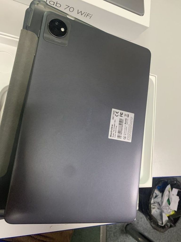 Объявление Blackview Tab 70 8/128GB Wi-Fi Space Grey Б/У