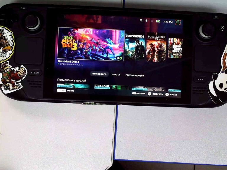 Купить Valve steam deck 2 tb Б/У