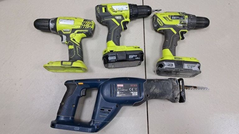 Ryobi r18dd3 + crp-1801/d Код:01-200794559. Изображение 5