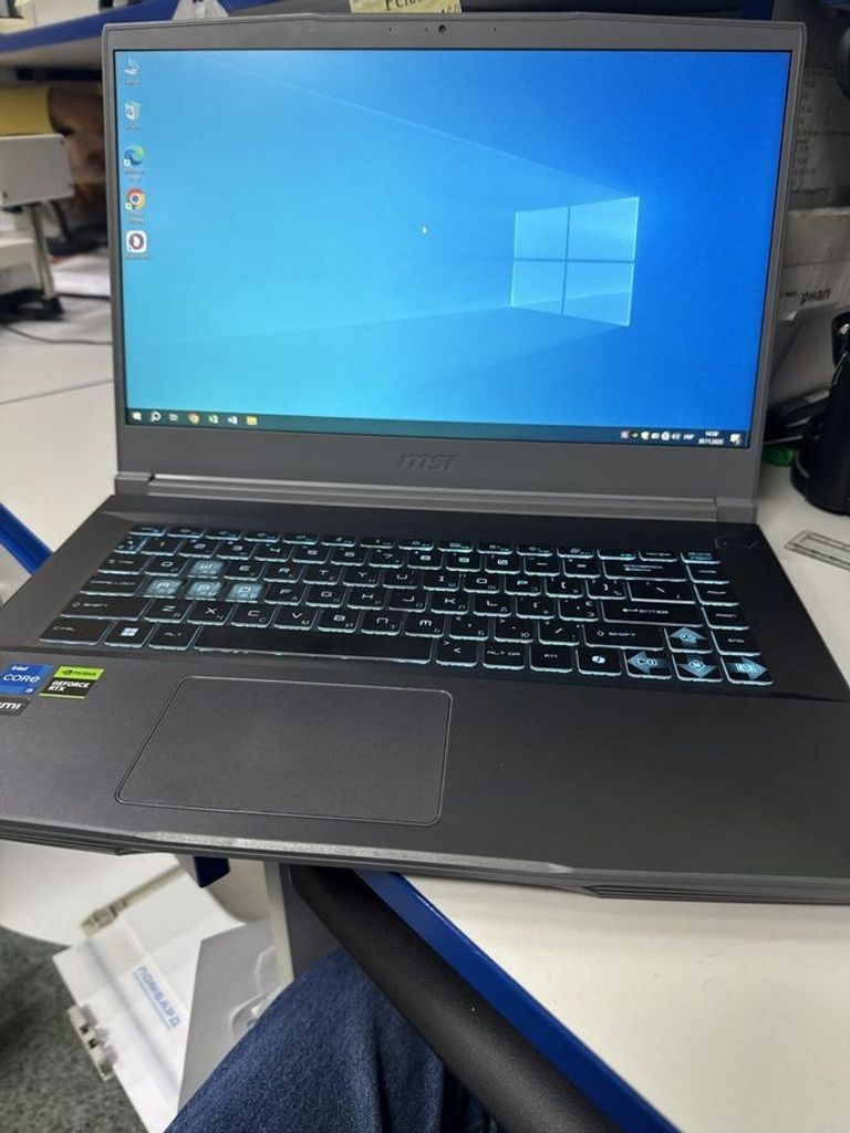 Купить Msi 15/core i5-12450h ddr5/16gb ddr4/ssd 512 gb/geforce rtx2050 4gb Б/У