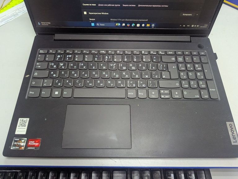 Распродажа Lenovo 15/ryzen 3 5300u ddr4/8gb ddr4/hdd *відсутній/ssd 240 gb/*інтегрована, продавец Техноскарб