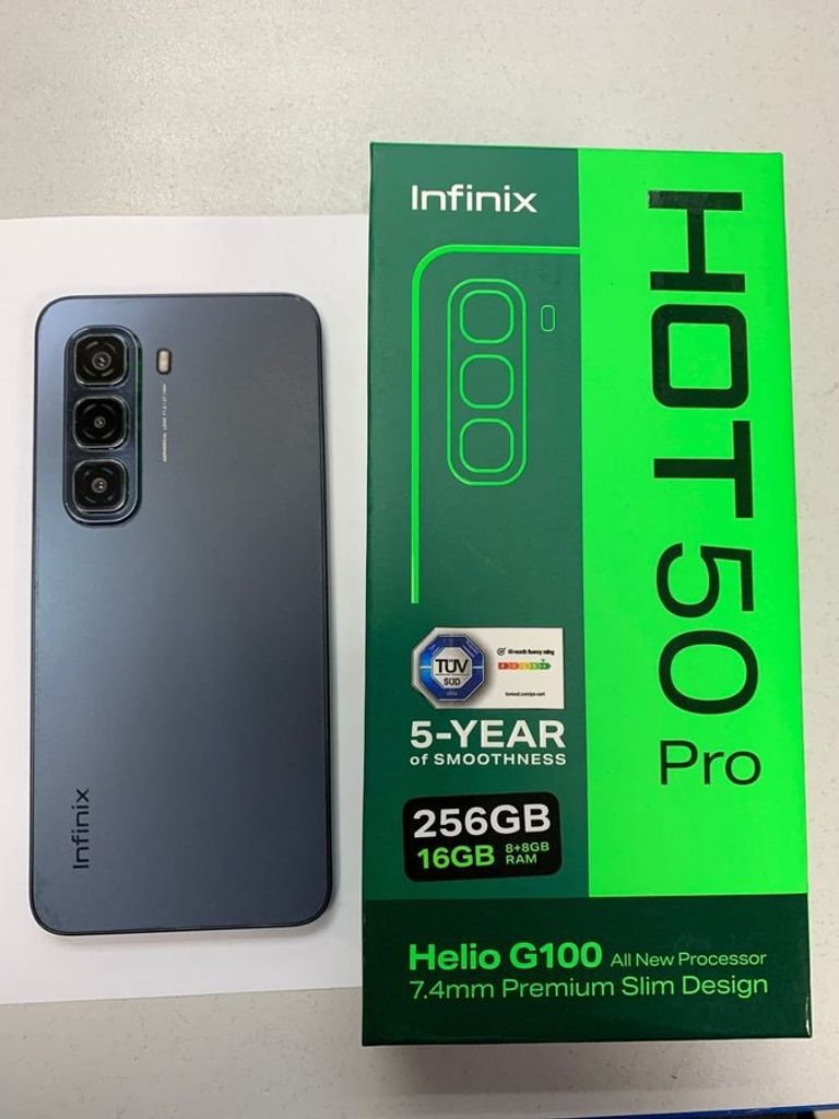 Infinix hot 50 pro 8/256gb Код:01-200835359. Изображение 9