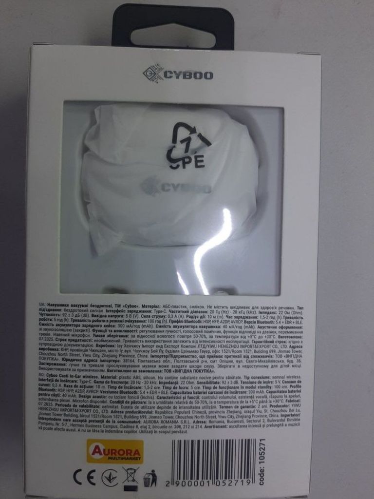 Дешиво Cyboo без моделі с ломбарда