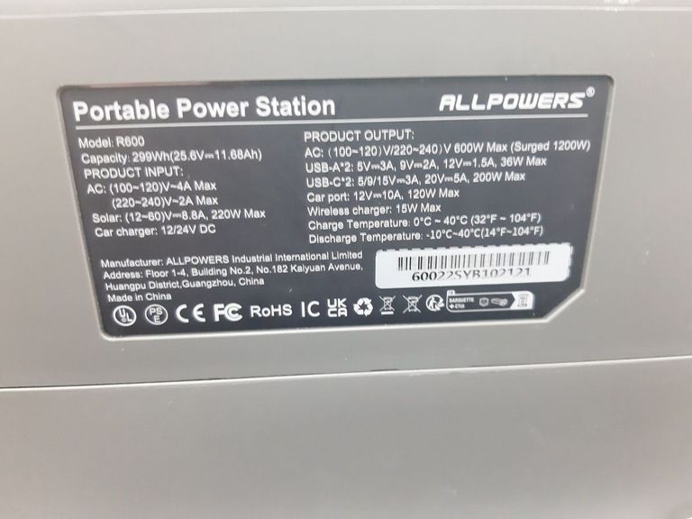 Allpowers R600 Код:01-200836628. Изображение 7