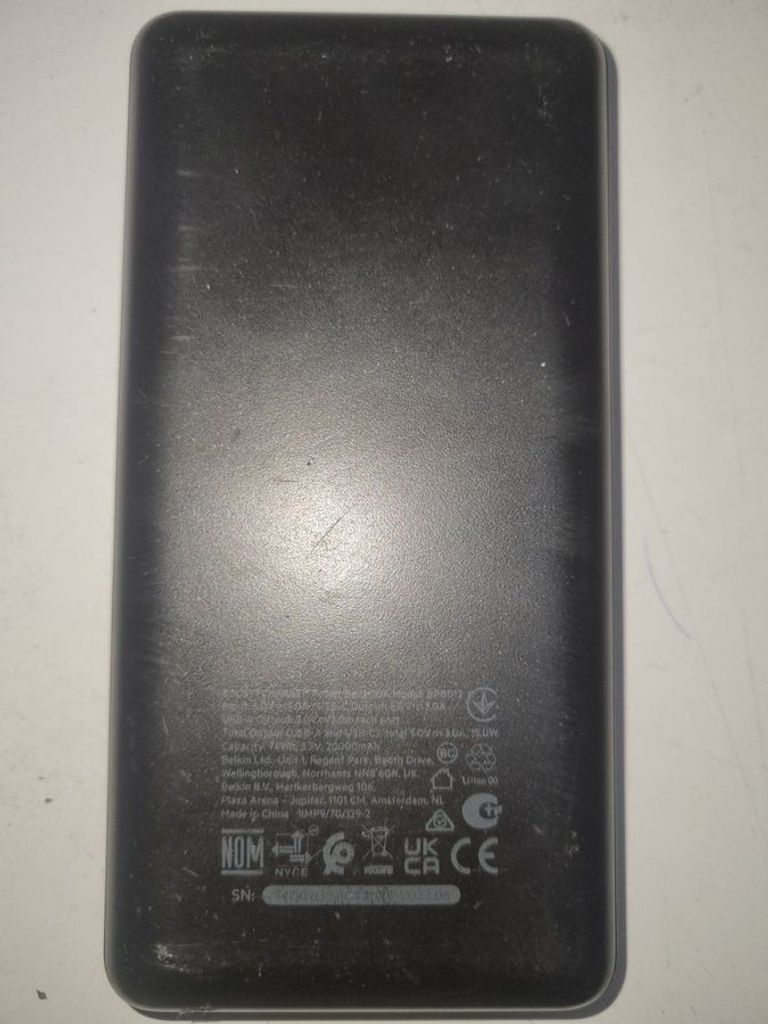 Объявление Belkin 20000mah 15w Б/У