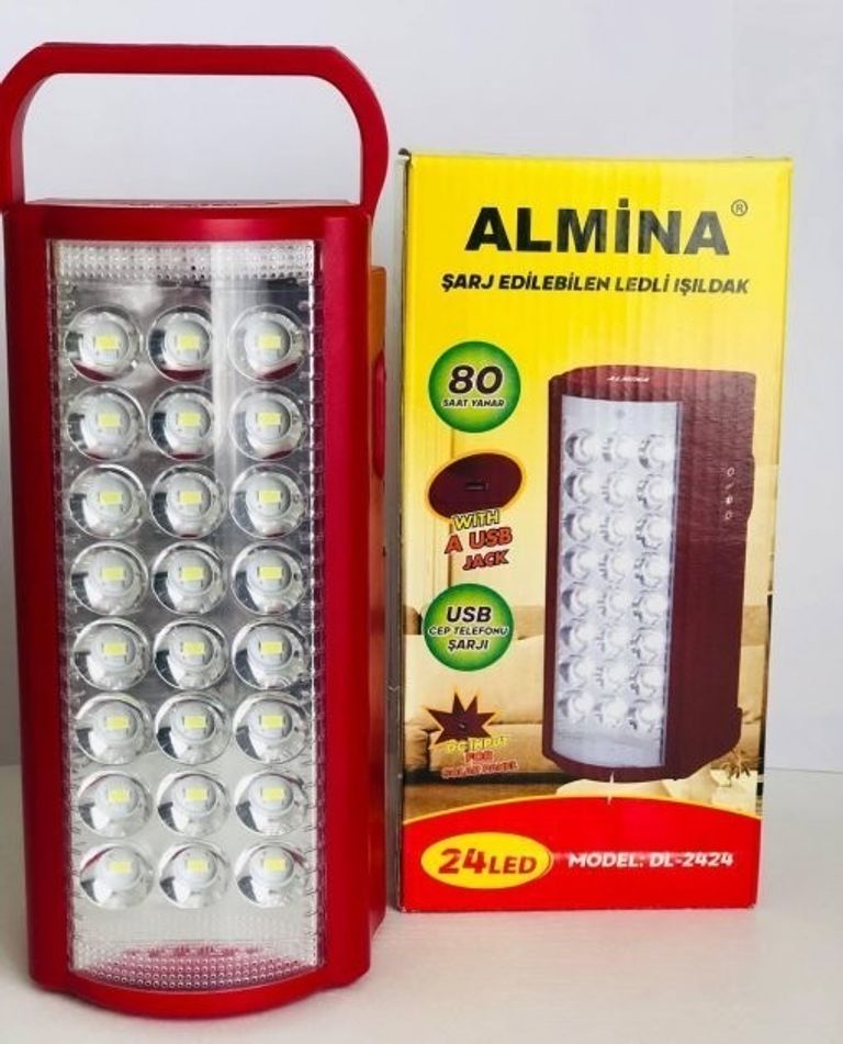 Дешево ALFARID (Almina) DL-2424 30000 MAH, 24 LED, ЗУ 220V з ломбарду