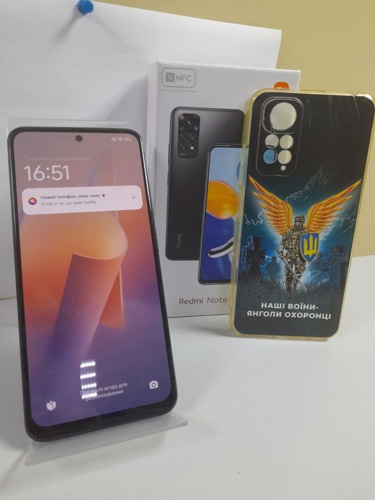 Оголошення Xiaomi redmi note 11 4/64gb Б/У