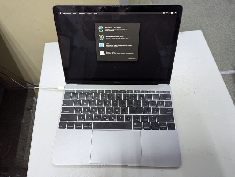 Купити Apple macbook a1534 12" core m 1,1ghz/ram8gb/ssd256gb/intel hd graphics 5300 Б/У