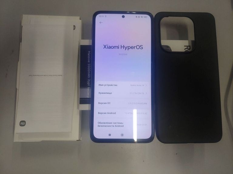 Распродажа Xiaomi redmi note 14 8/256gb, продавец Техноскарб