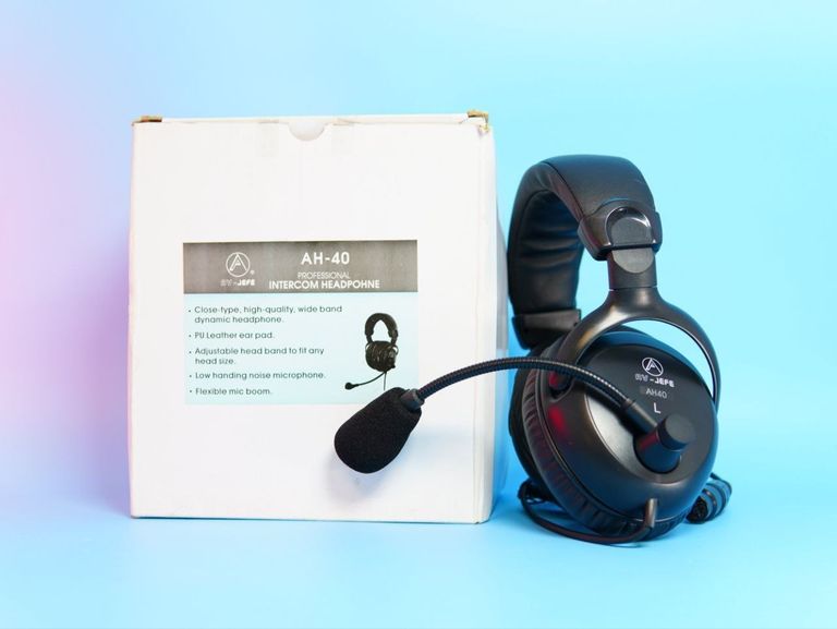 AV-LEADER (AV-JEFE) AH40 — Професійні двосторонні інтерком-навушники, навушники для студії, для геймерів, для стримерів. Нові. Код:null. Зображення 10